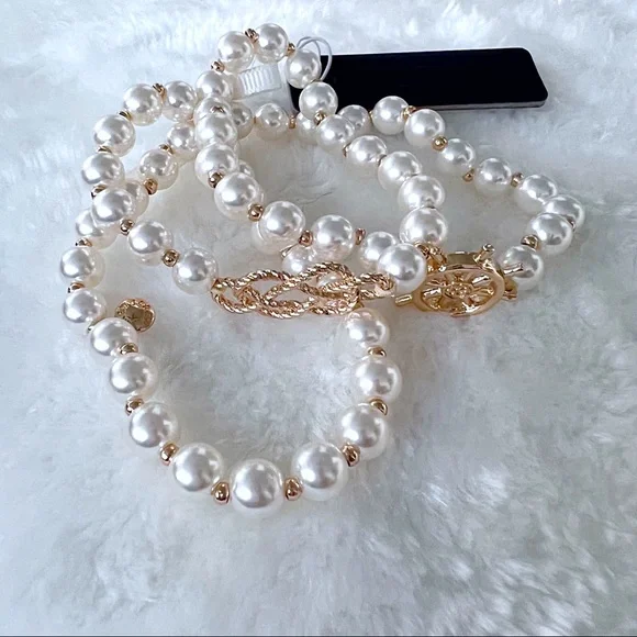 J. Crew Nautical Pearl 3 piece set Bracelets